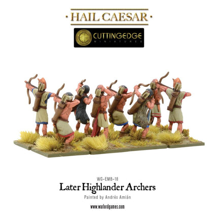 Later Highlander Archers - Infanterie - Warlord Games - WG-EMB-18