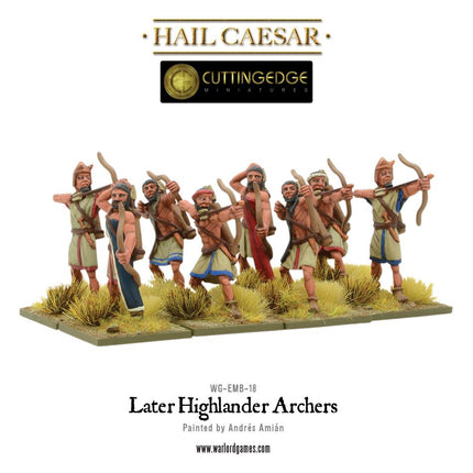 Later Highlander Archers - Infanterie - Warlord Games - WG-EMB-18