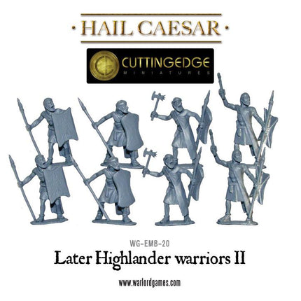 Later Highlander Warriors II - Infanterie - Warlord Games - WG-EMB-20