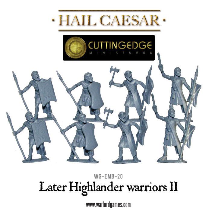 Later Highlander Warriors II - Infanterie - Warlord Games - WG-EMB-20