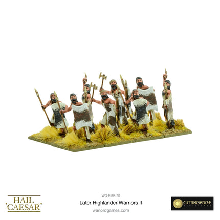 Later Highlander Warriors II - Infanterie - Warlord Games - WG-EMB-20