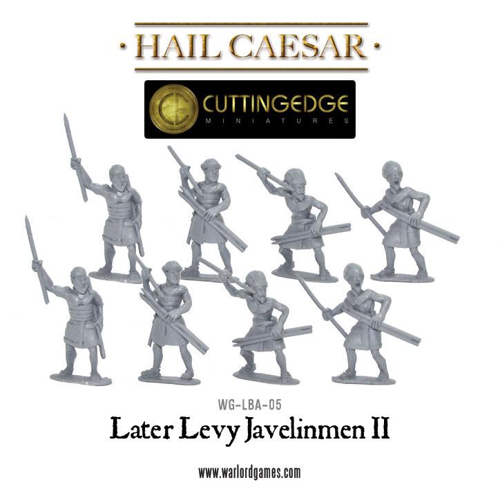 Later Levy Javelinmen II - Infanterie - Warlord Games - WG-LBA-05