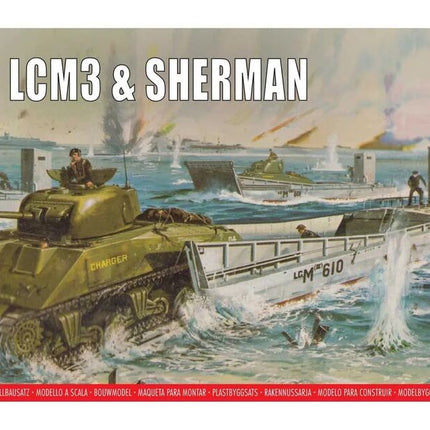 LCM3 & Sherman Tank - Panzer - Airfix - A03301V
