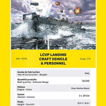 LCVP Landing Craft Vehicle & Personnel - Schiffe - Heller - 79995