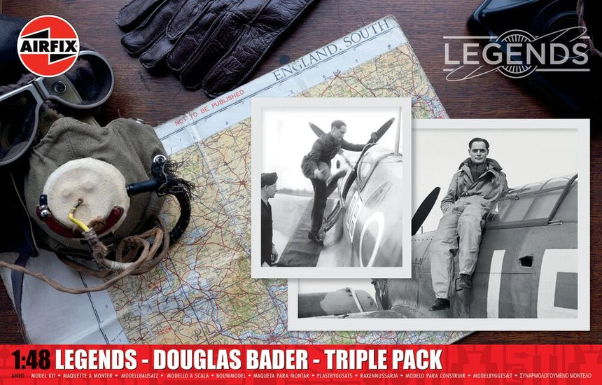 Legends - Douglas Bader - Triple Pack - Starterset - Airfix - A40101