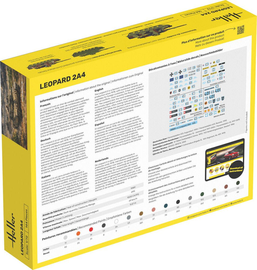 Leopard 2A4 - Heller - 30800 (2)