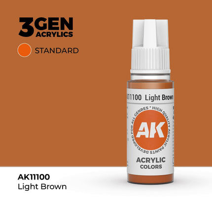 AK Interactive 3rd Generation - Light Brown 17 ml