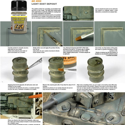 Light Dust Deposit AK4062 - AK Interactive