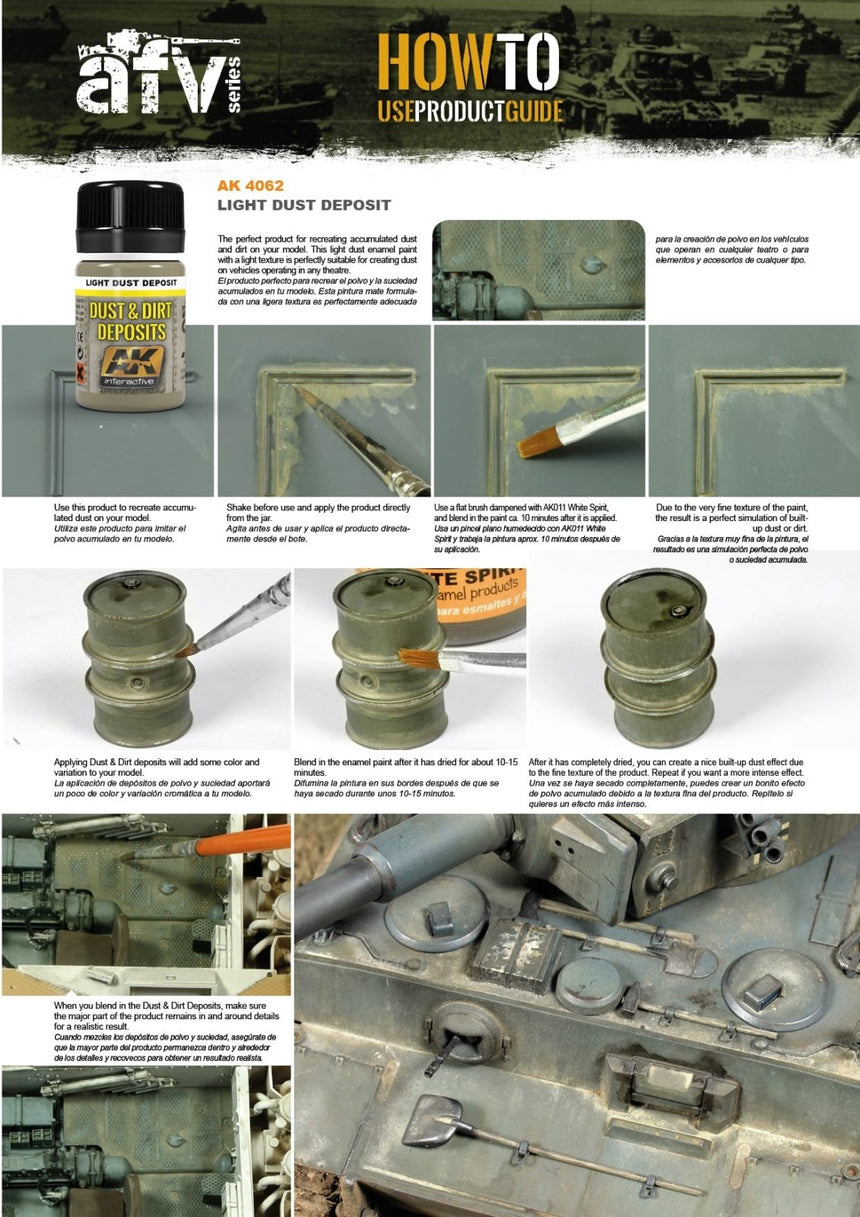 Light Dust Deposit AK4062 - AK Interactive