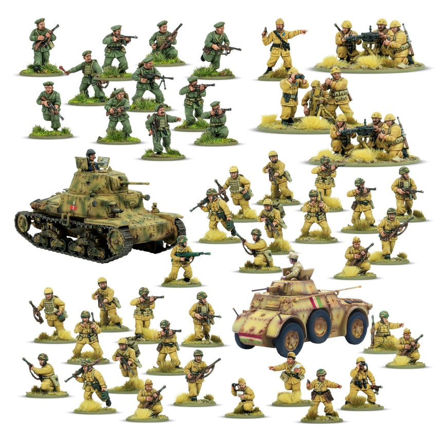 Lions of the Folgore - Paracadutisti Starterarmee - Starterarmee - Warlord Games - 402615802