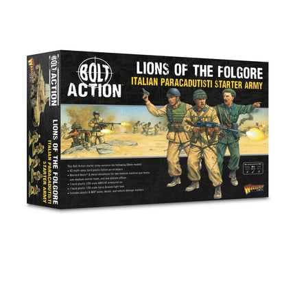 Lions of the Folgore - Paracadutisti Starterarmee - Starterarmee - Warlord Games - 402615802