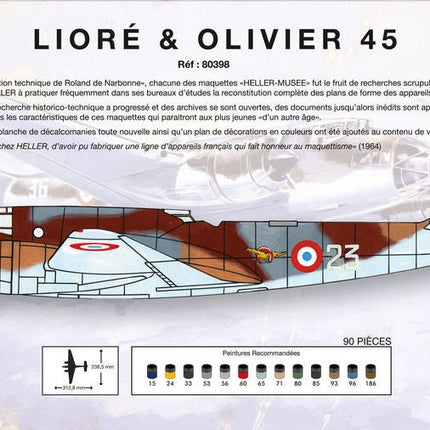 Liore & Olivier 45 - Heller Museum - Flugzeuge - Heller - 80398