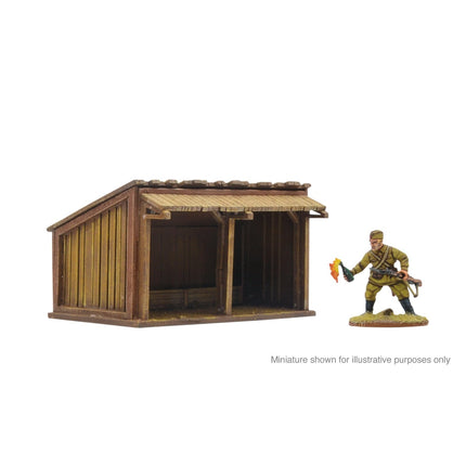 Log Store (28mm) - Gelände - Warlord Games - SLC0007