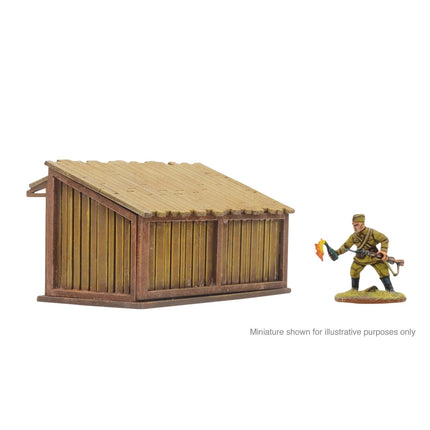Log Store (28mm) - Gelände - Warlord Games - SLC0007