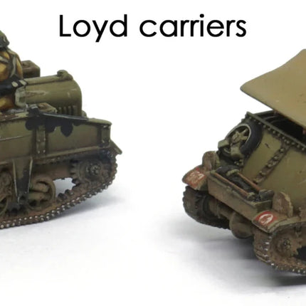 Loyd Carrier and 6pdr plus crews 12mm - Panzerabwehr - Victrix - VG12027