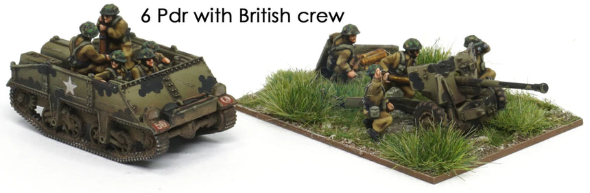Loyd Carrier and 6pdr plus crews 12mm - Panzerabwehr - Victrix - VG12027
