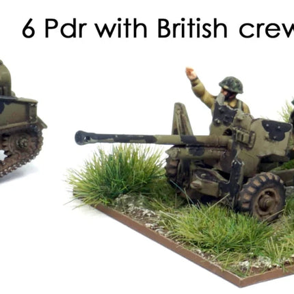 Loyd Carrier and 6pdr plus crews 12mm - Panzerabwehr - Victrix - VG12027