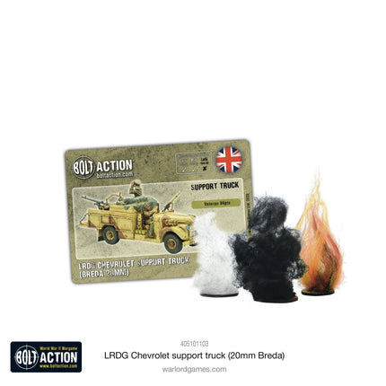 LRDG Chevrolet support truck (20mm Breda)