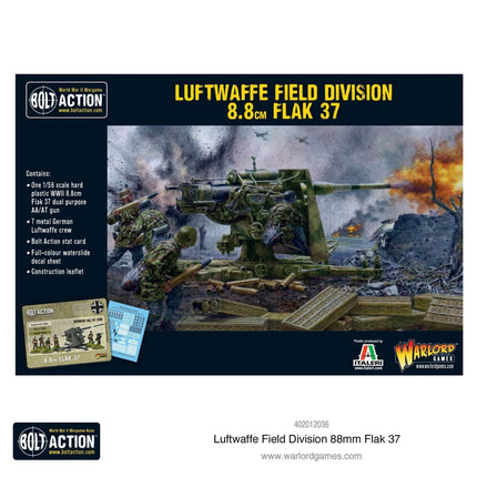 Luftwaffe Field Division 88mm Flak 37 - Artillerie - Warlord Games - 402212036