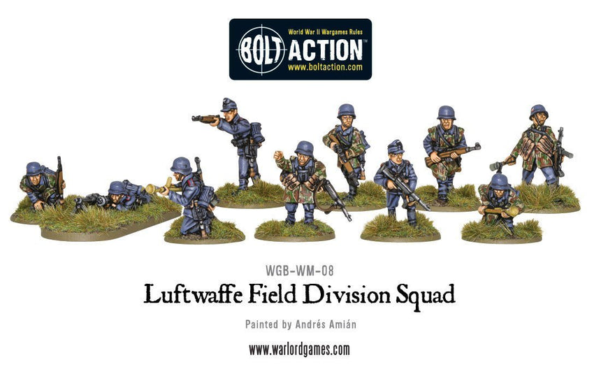 Luftwaffe Field Division Squad - Infanterie - Warlord Games - WGB-WM-08