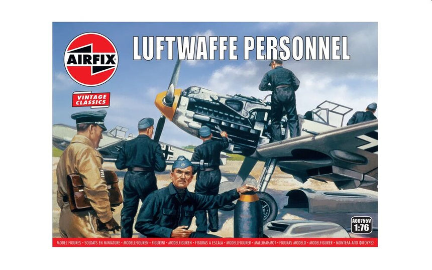 Luftwaffe Personnel - Infanterie - Airfix - A00755V