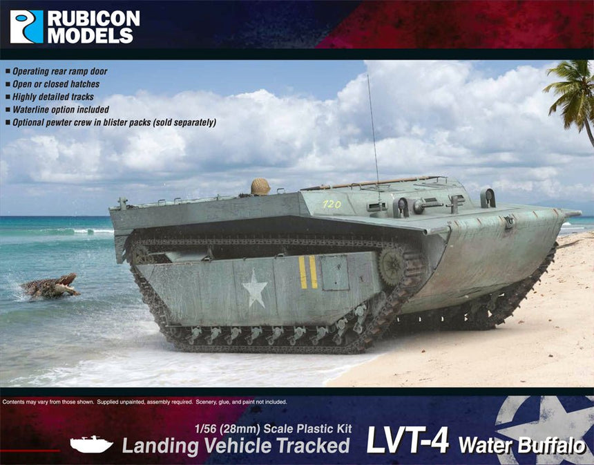 LVT - 4 Water Buffalo - Fahrzeuge - Rubicon Models UK Ltd - 280068