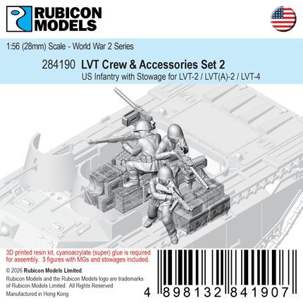 LVT Crew & Accessories Set 2 - Rubicon Models UK Ltd - 284190