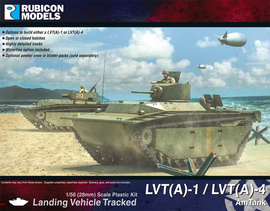 LVT(A) - 1 / LVT(A) - 4 Amtank - Panzer - Rubicon Models UK Ltd - 280066