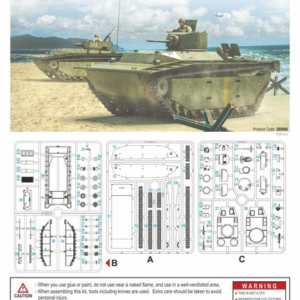 280066 - LVT (A)-1/LVT(A)-4 AM Tank
