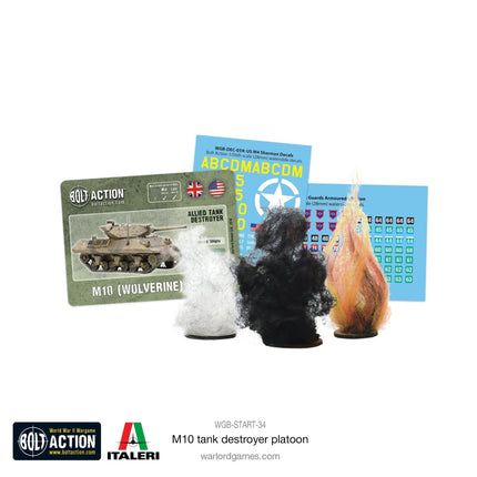 M10 Tank Destroyer Platoon - Panzer - Warlord Games - WGB-START-34