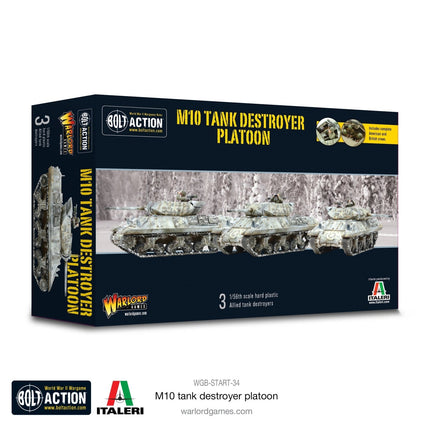 M10 Tank Destroyer Platoon - Panzer - Warlord Games - WGB-START-34
