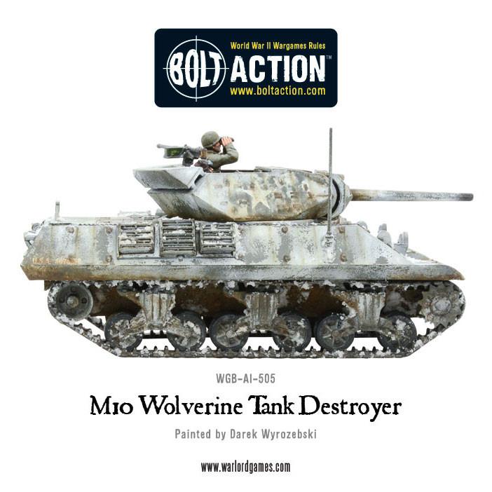 M10 Tank Destroyer/Wolverine - Panzer - Warlord Games - 402013007