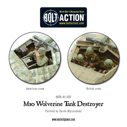 M10 Tank Destroyer/Wolverine - Panzer - Warlord Games - 402013007