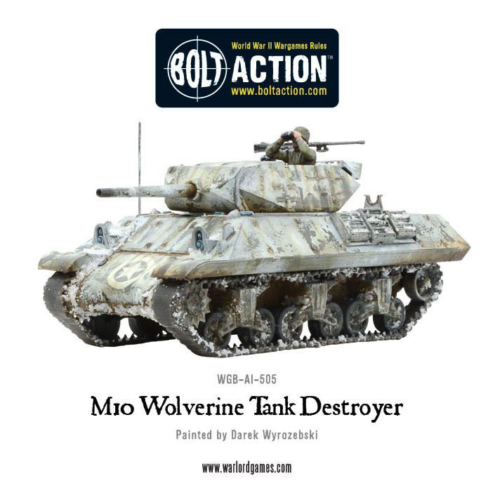 M10 Tank Destroyer/Wolverine - Panzer - Warlord Games - 402013007