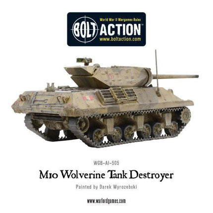M10 Tank Destroyer/Wolverine - Panzer - Warlord Games - 402013007