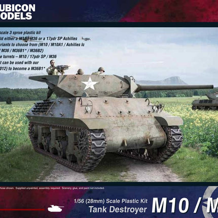 M10 Wolverine / M36 Jackson - Panzer - Rubicon Models UK Ltd - 280029