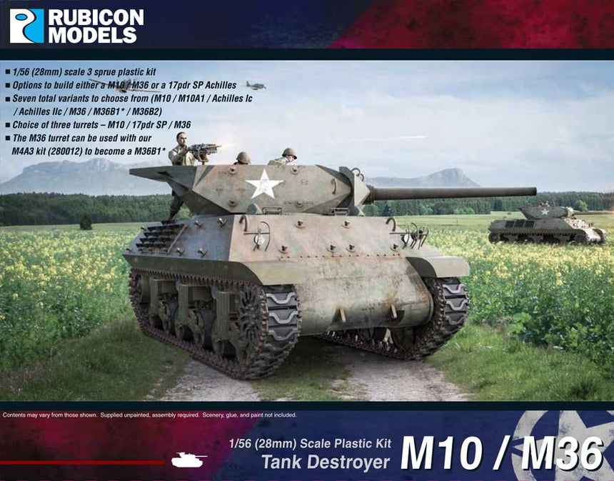 M10 Wolverine / M36 Jackson - Panzer - Rubicon Models UK Ltd - 280029