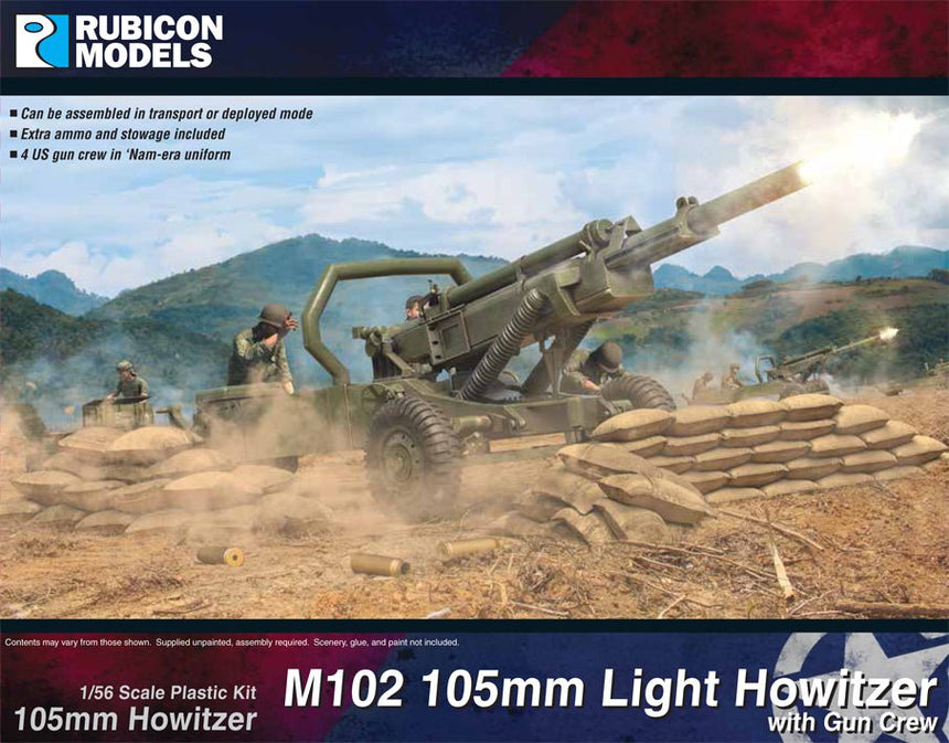 M102 105mm Light Howitzer - Artillerie - Rubicon Models UK Ltd - 280126