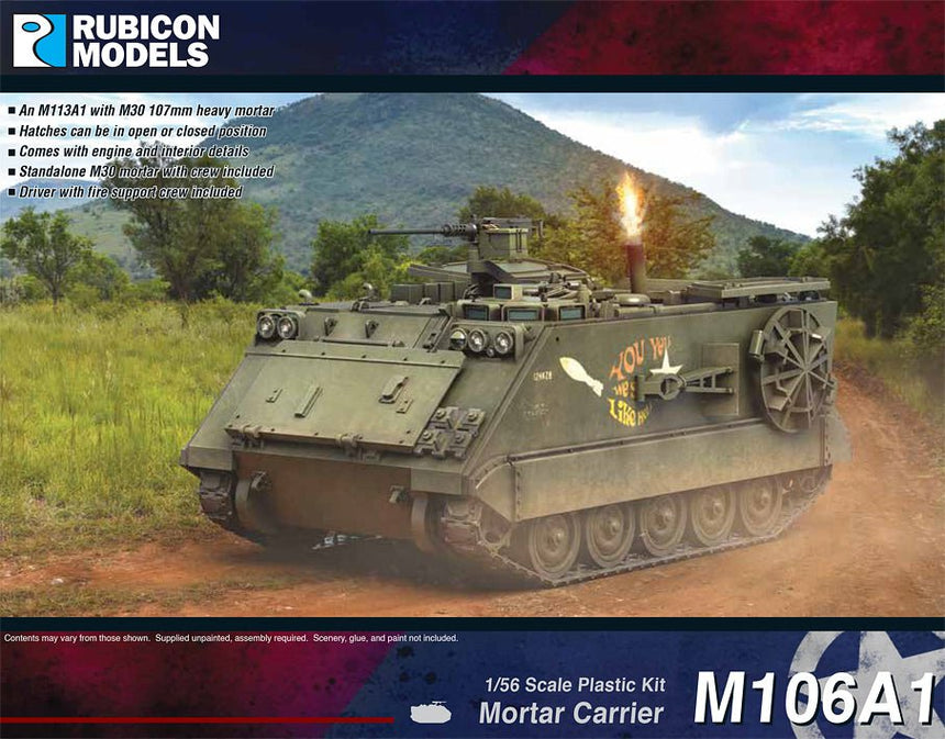 M106A1 Mortar Carrier - Fahrzeuge - Rubicon Models UK Ltd - 280135