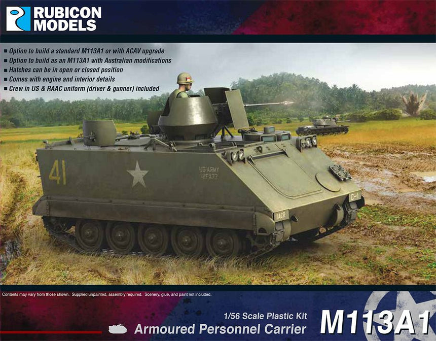 M113A1 Armoured Personnel Carrier - Fahrzeuge - Rubicon Models UK Ltd - 280134
