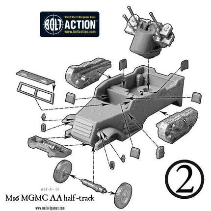 M16 MGMC AA half-track
