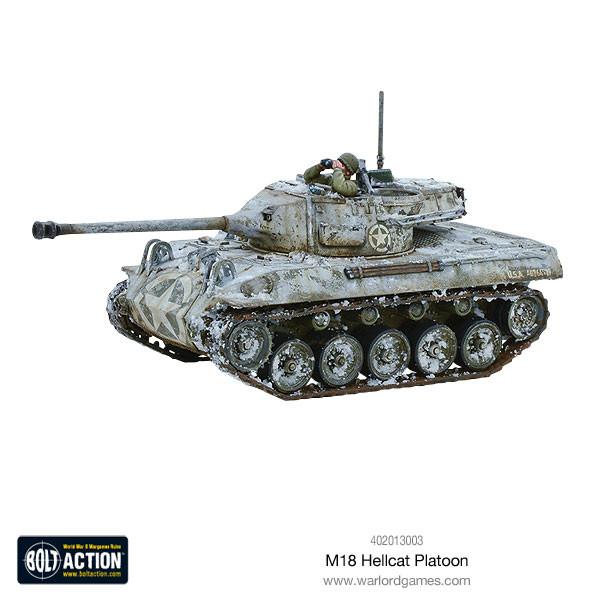 M18 Hellcat Armoured Platoon - Panzer - Warlord Games - 402013003