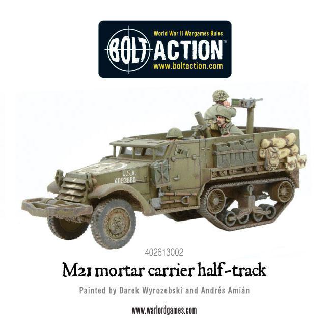 M21 Mortar Carrier Half - track - Artillerie - Warlord Games - 402613002