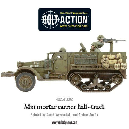 M21 Mortar Carrier Half - track - Artillerie - Warlord Games - 402613002
