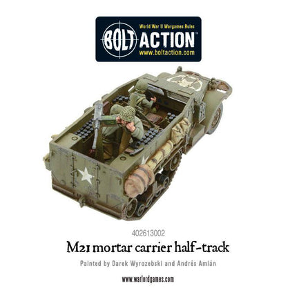 M21 Mortar Carrier Half - track - Artillerie - Warlord Games - 402613002