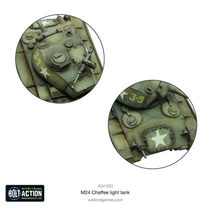 M24 Chaffee, US Light Tank - Panzer - Warlord Games - 402413003