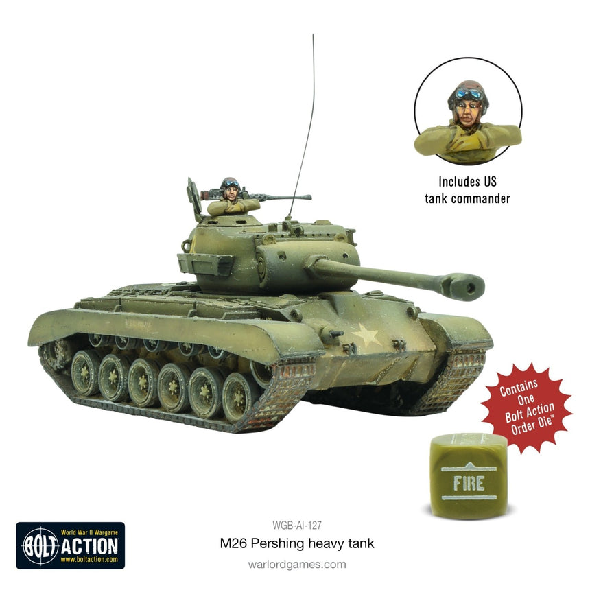 M26 Pershing Heavy Tank - Panzer - Warlord Games - WGB-AI-127