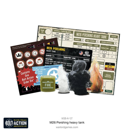M26 Pershing Heavy Tank - Panzer - Warlord Games - WGB-AI-127