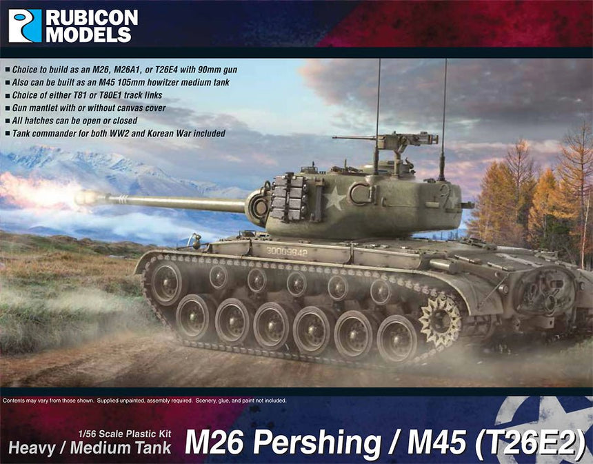 M26 Pershing/M45 - Panzer - Rubicon Models UK Ltd - 280116