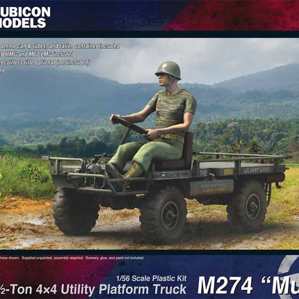 M274 "Mule" 4x4 Utility Platform Truck - Fahrzeuge - Rubicon Models UK Ltd - 280131